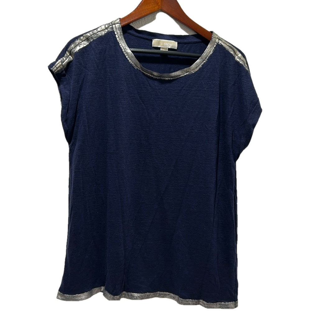Michael Michael Kors blue top size XL GUC…
